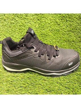 Hard Yakka Icon Mens Size 9 Black White Brown Composite Toe Safety Work Shoes